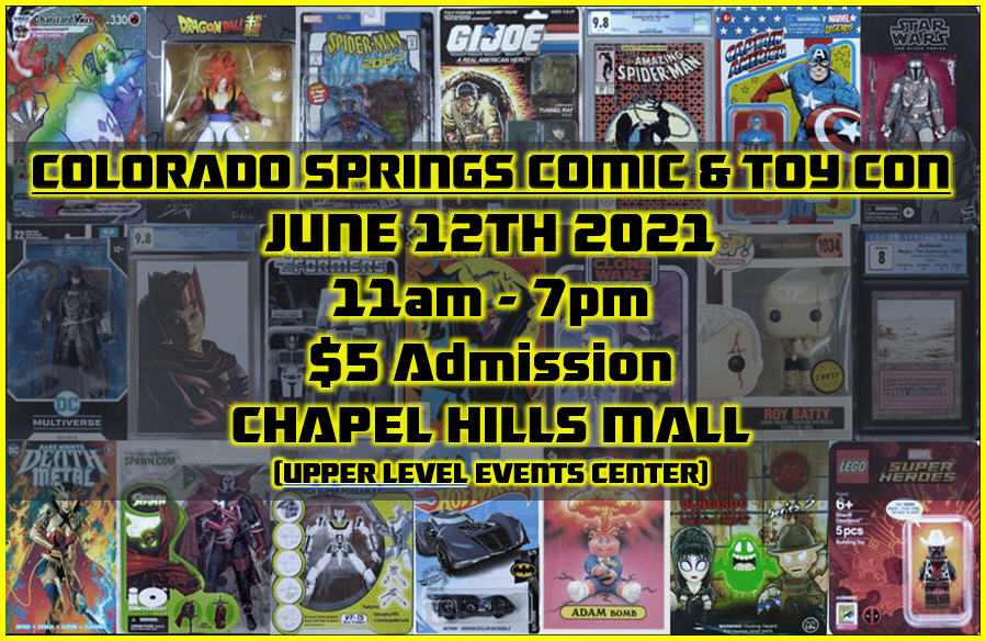 Home The Official Website for the Colorado Springs Comic & Toy Convention
